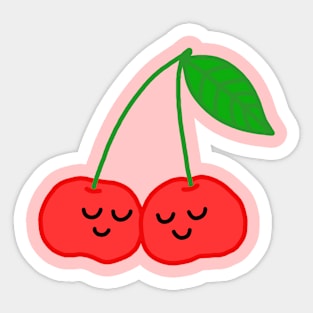 Cherries in Love Sticker